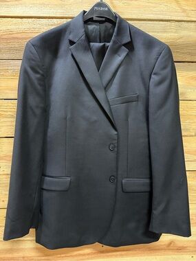Jos. A. Bank Men’s Black Two-Piece Suit Jacket 50R & Pants 40